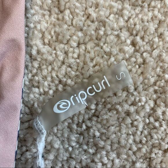 RIPCURL reversible floral striped bikini Sz S - Picture 5 of 6